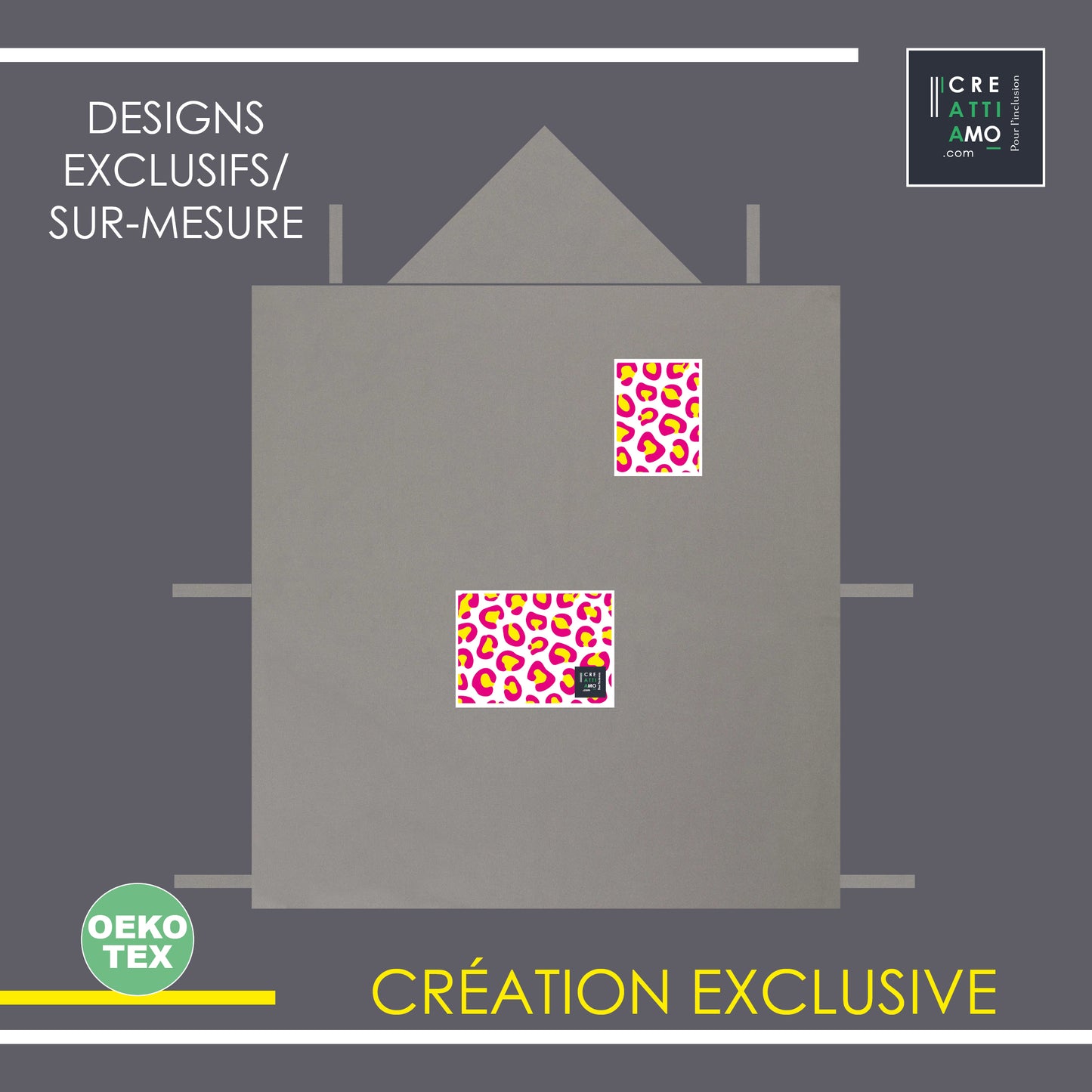 1- Couverture nomade multifonctions personnalisable – Confortable, durable et solidaire