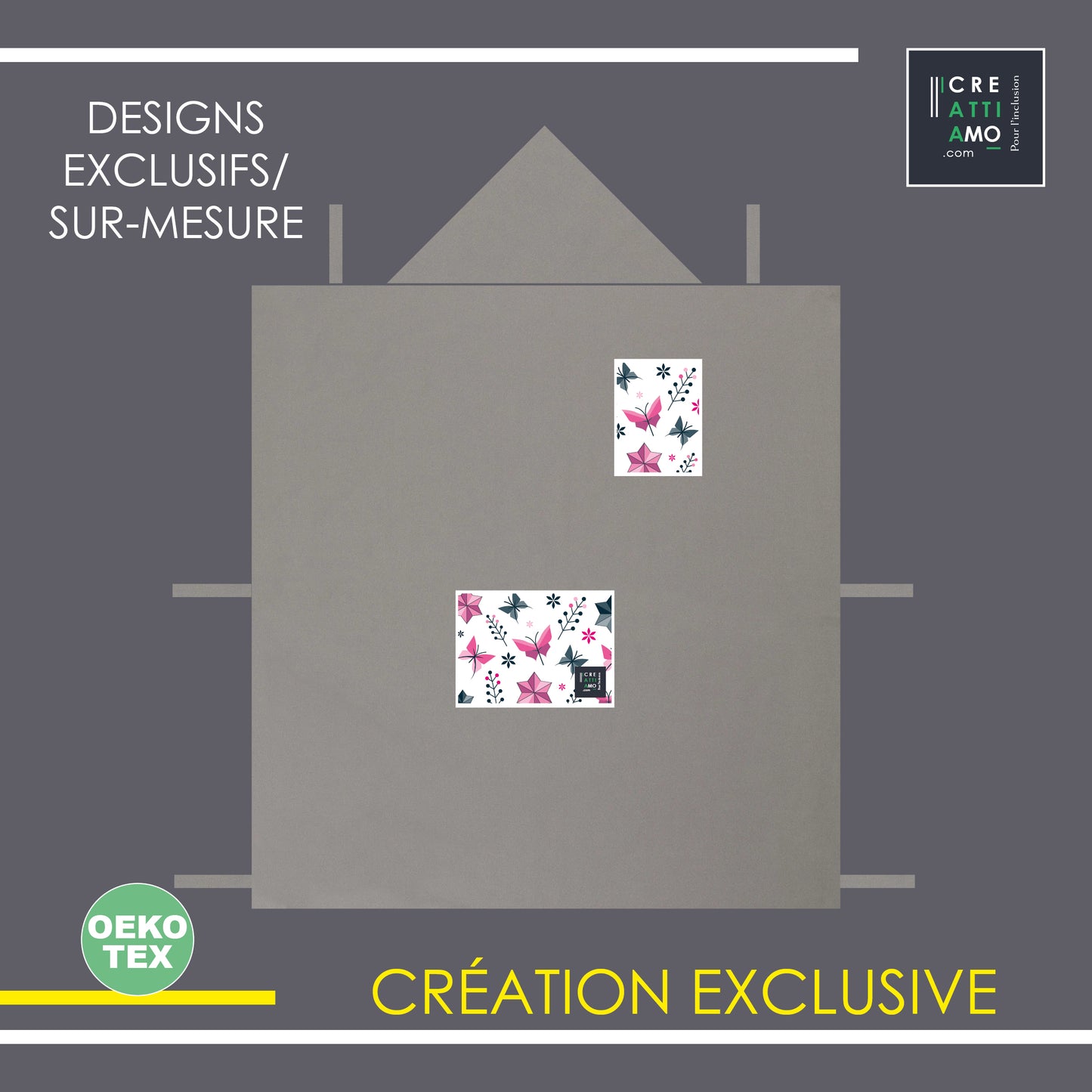 1- Couverture nomade multifonctions personnalisable – Confortable, durable et solidaire