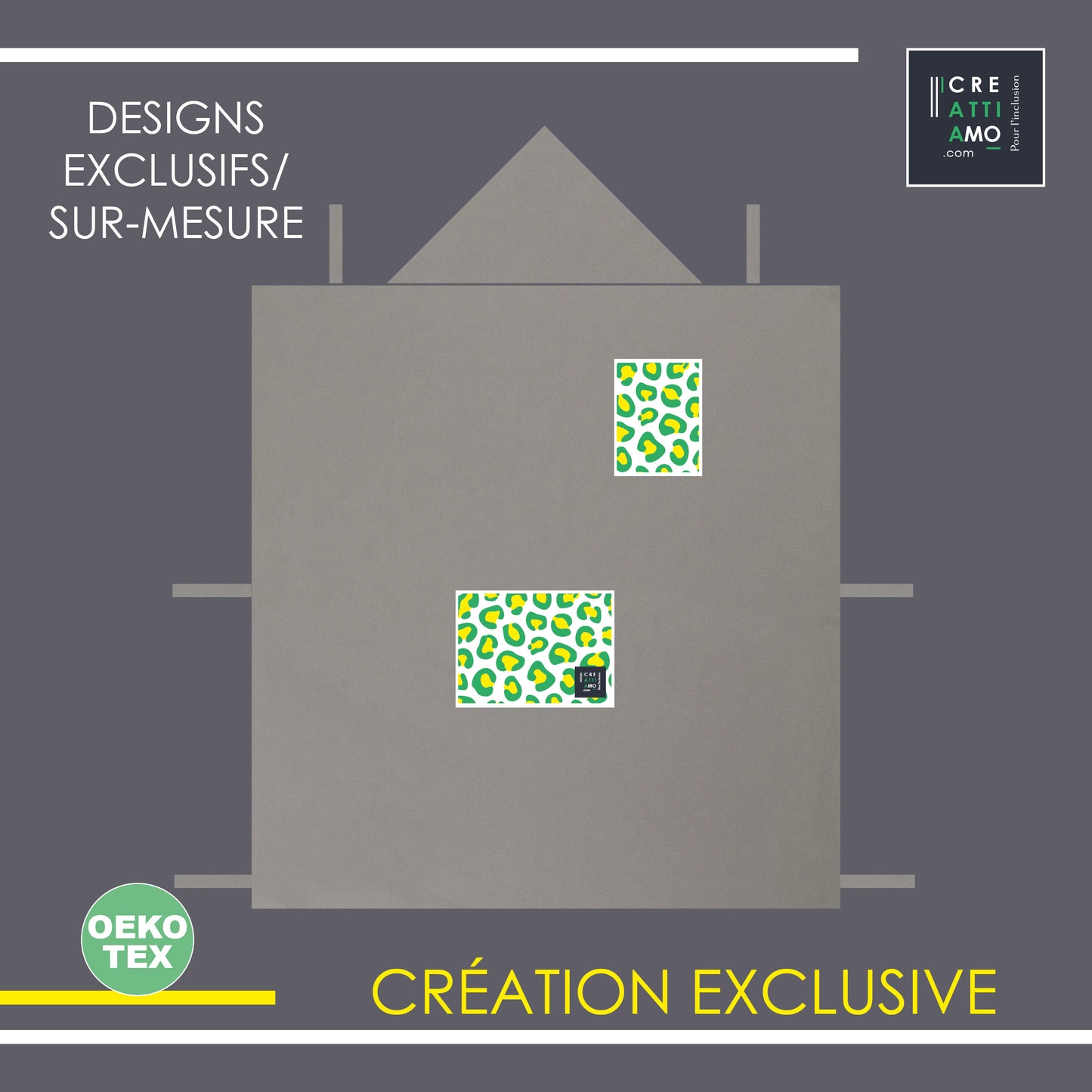 1- Couverture nomade multifonctions personnalisable – Confortable, durable et solidaire