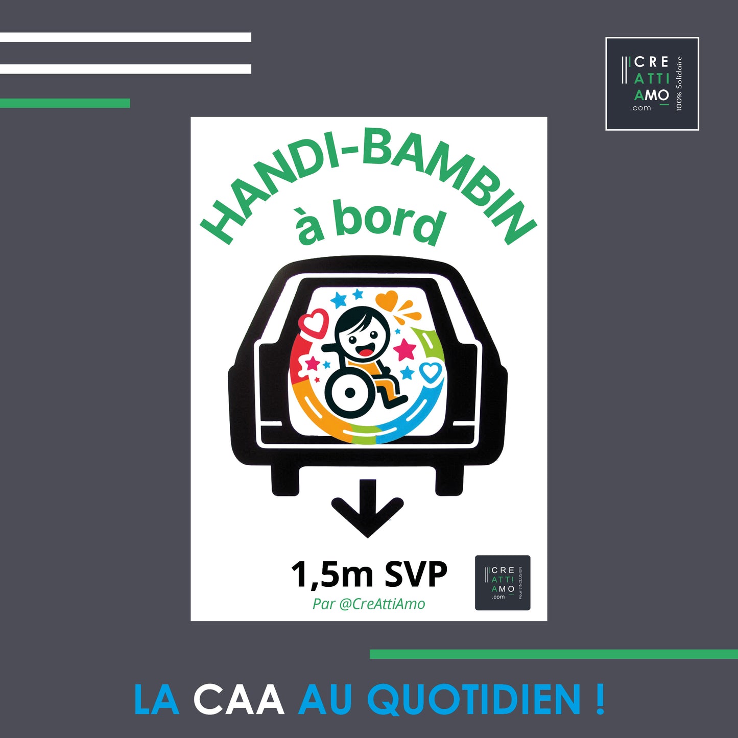 6- Fichier à télécharger : affiche A4 "HANDI-BAMBIN A BORD"